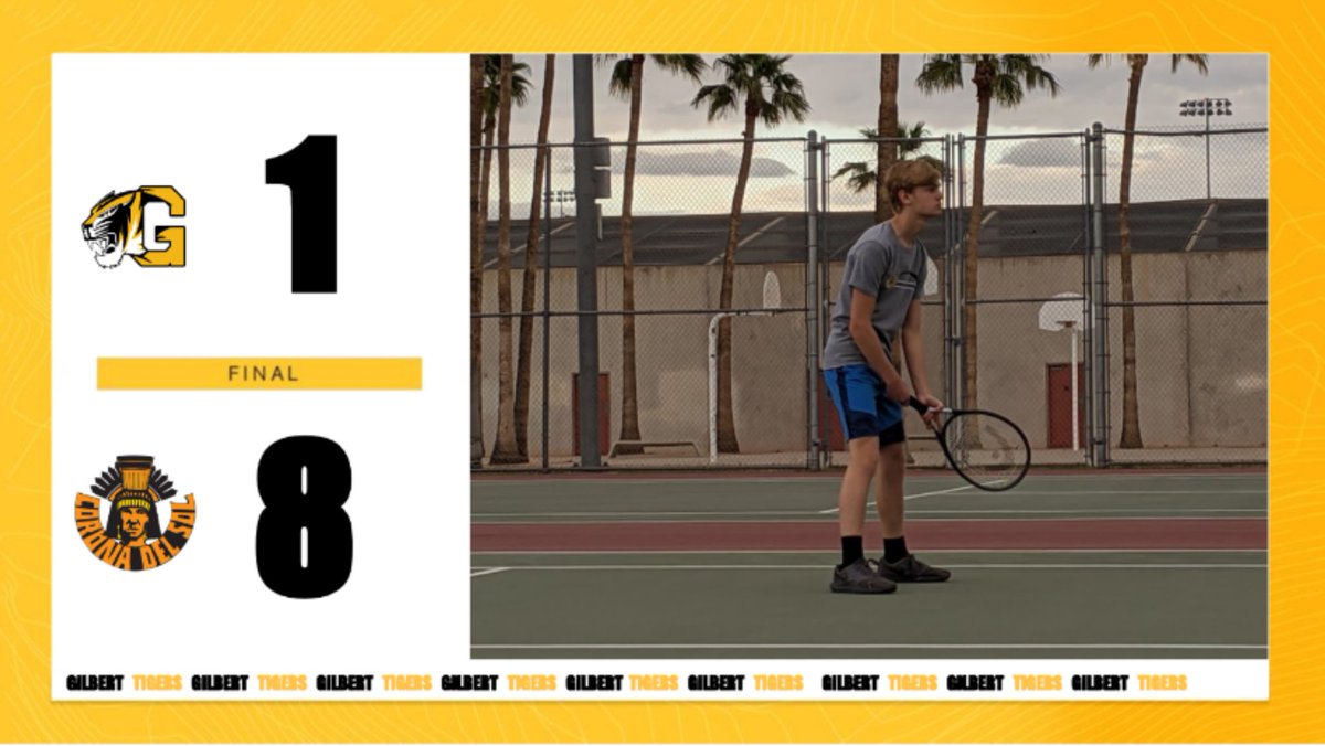 Final from Corona Del Sol. The Tigers will play again tomorrow @ Sunrise Mountain