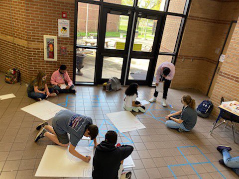 Brookside_IS's tweet photo. Calculating composite figures in math!   So many real life applications here!  We ❤️ math! https://t.co/Ke4LMZ7DEt