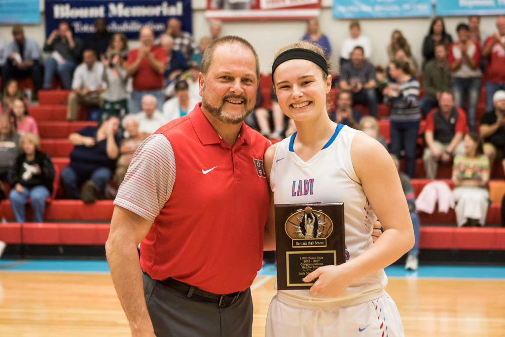 BlountPressRow's tweet photo. Former Heritage star and Tusculum senior Maddie Sutton averaged 17.3 points per game and led the nation - the nation, yo! - in rebounding, pulling down 14.6 per night in earning D2 First Team All-American honors. https://t.co/xU7xPgpmyt