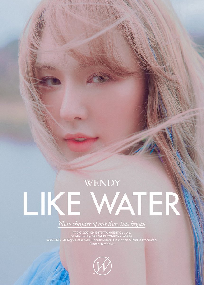 theseoulstory's tweet photo. WENDY confirms the release of her solo album on April 5 titled 'LIKE WATER'. The album to consist of five songs

Source: https://t.co/htBrkrXqj3 https://t.co/YccD0P8Q7K
