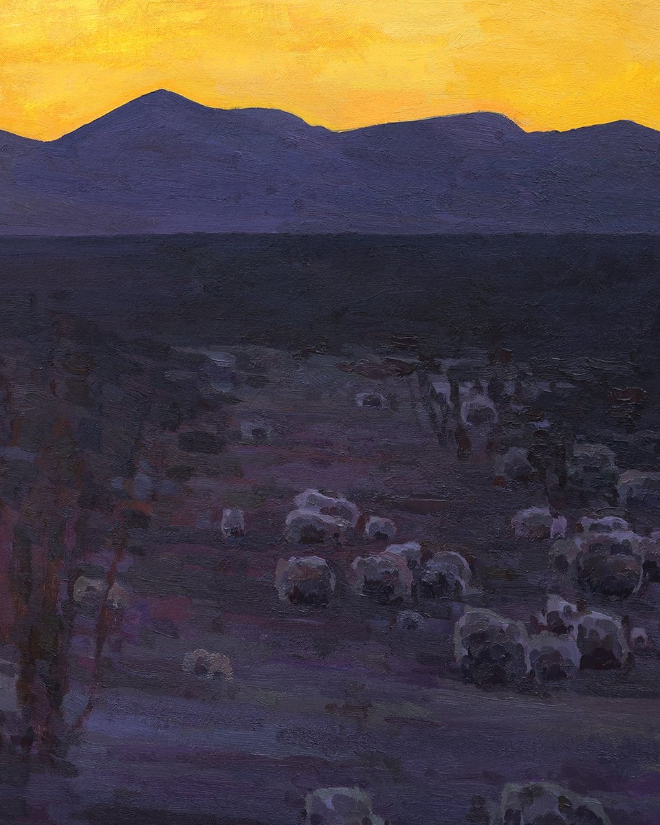 TheAutry's tweet photo. Kelso Dunes by Eric Merrell @ericmerrellart
Visit https://t.co/9JdnQvmWXd to see this painting and work from over 60 artists as part of #AutryMasters exhibition and sale. https://t.co/QuLWpY5daK