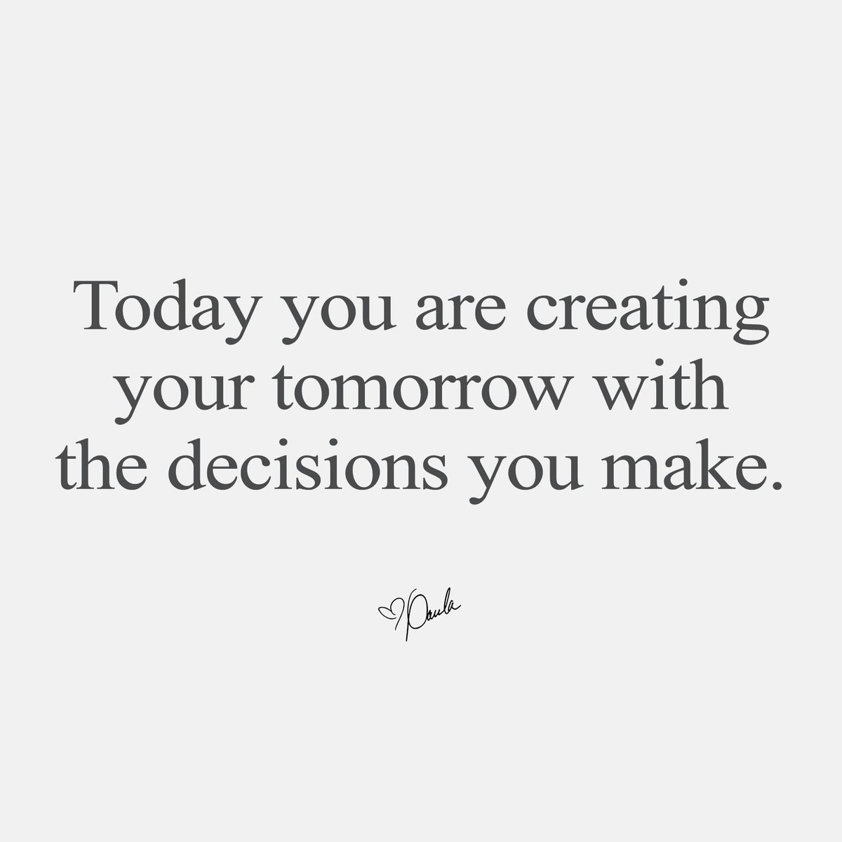 Paula_White's tweet image. Today you are creating your tomorrow with the decisions you make.