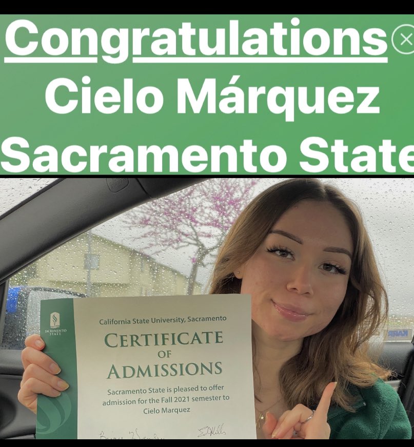Congratulations Cielo Marquez 😏#TigerPride