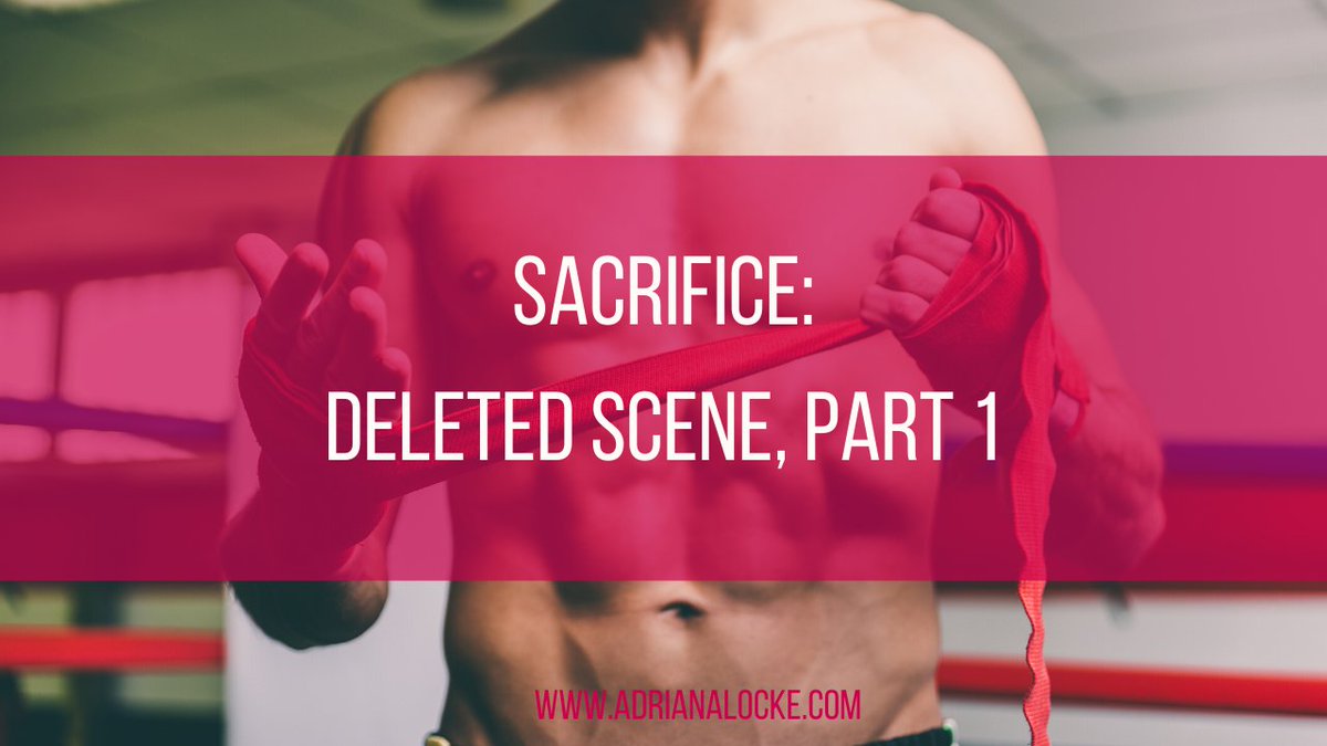 AuthorALocke's tweet photo. "Deleted scenes that have never been seen before!! #Spoiler alert: Please do NOT read if you haven't read Sacrifice!! #fighterromance
https://t.co/w6eOamSfdT https://t.co/mHFjyMQcU9