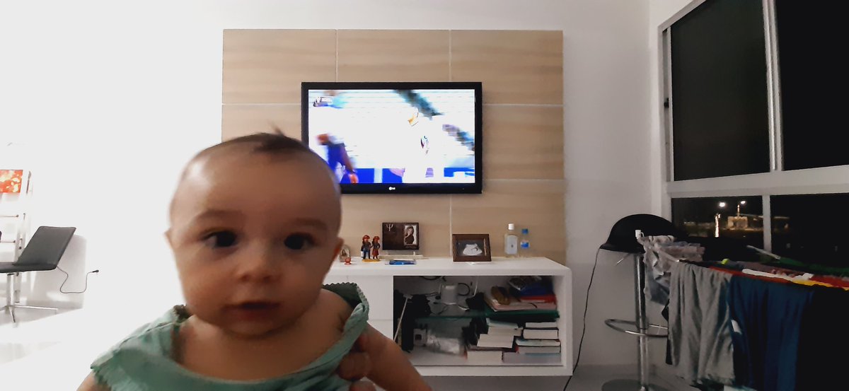 JonathTavares's tweet photo. Joaquim está aqui acompanhando e torcendo pro santa com o papai! Pra cima deles, Santa! A base vem forte #CopadoNordesteNoSBT https://t.co/9eyh7ZLmez