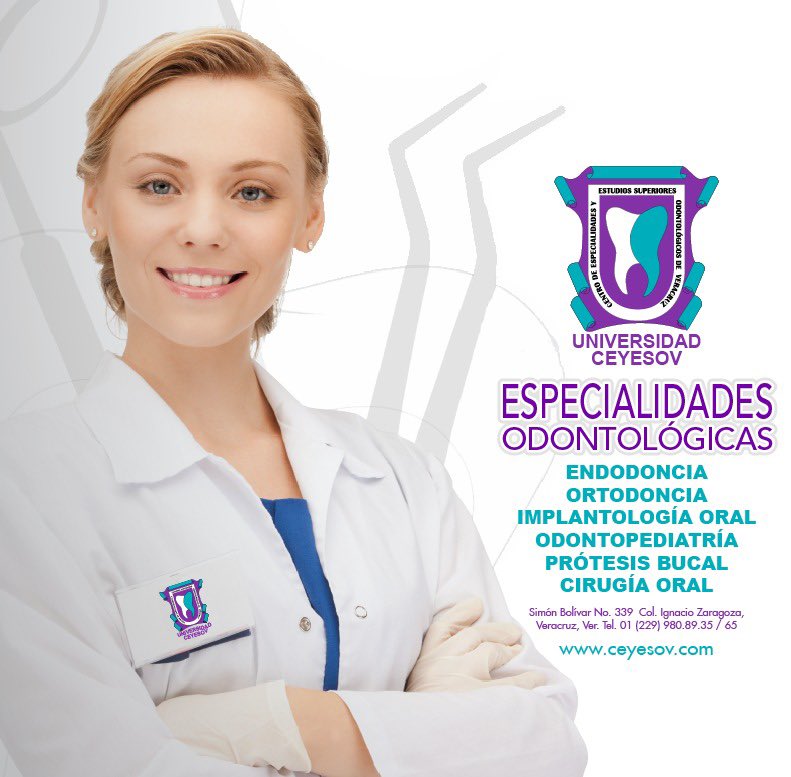 CEYESOV's tweet photo. Se parte de una nueva generación de especialistas información 229781-12-31 #odontologia #dentista https://t.co/dothT0OAH8