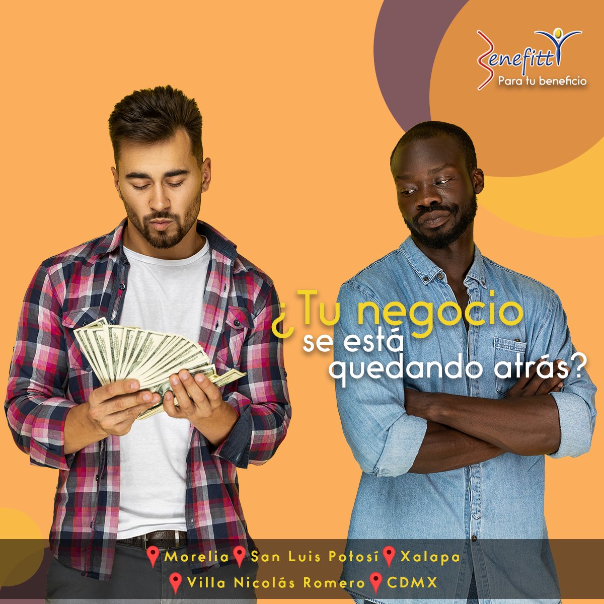 Benefitt9's tweet photo. S TU NEGOCIO SE ESTA QUEDANDO ATRÁS
Cambia la imagen de tú negocio
Te prestamos capital de trabajo para amplíes tu negocio  
¡Qué esperas!
📝Deja tus datos y uno de nuestros asesores te brindara más información 
https://t.co/b8c4TzWWyG
#Benefitt #PrestamosBenefitt #enefittips https://t.co/EBLP6CEELM