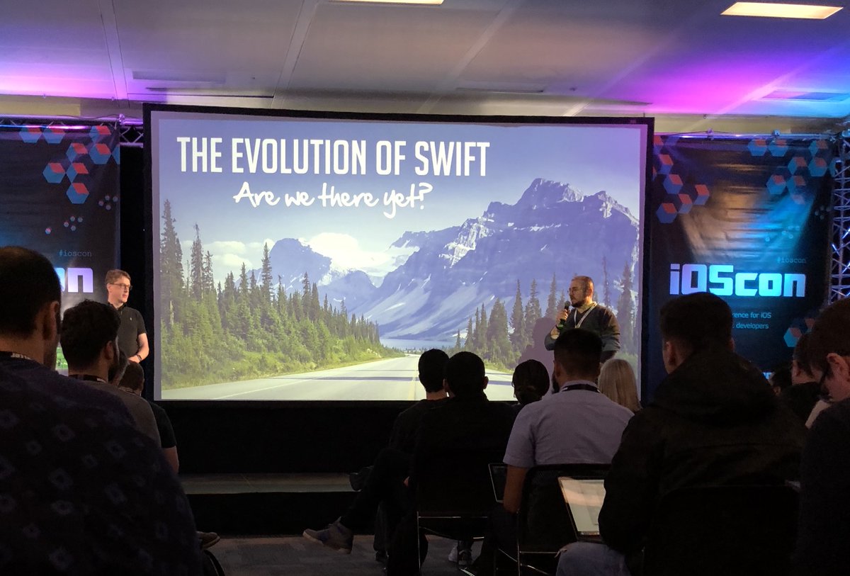 es_kumagai's tweet image. なつかしい iOSCon の景色 #ioscon