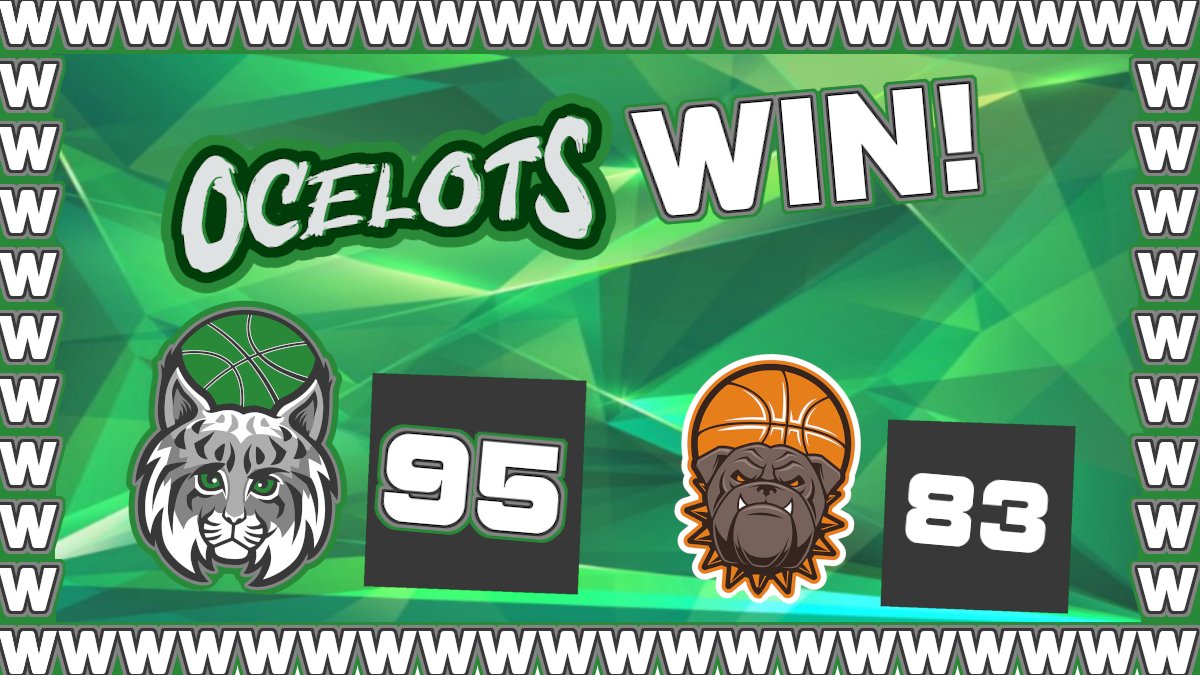 EmCityOcelots's tweet photo. In a nice bounce back following the loss to the Express, we got the chance to return home and repeat our debut success from Game 1 with yet another big victory over the Arch City Bulldogs! @SGBA2K https://t.co/GapxlCwrik