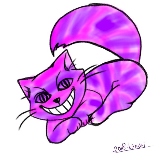 チェシャ猫のtwitterイラスト検索結果