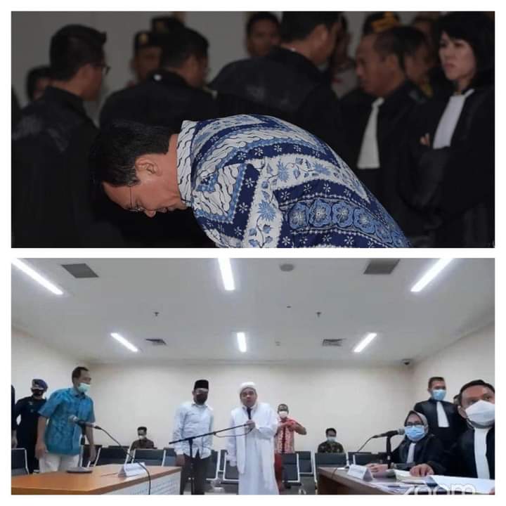 Jadi ingat sebuah petuah dari almarhum kakek ...."Orang yang tidak beretika adalah yang tidak mengetahui di atas iLmu itu ada ADAB"....
Beda kelas, perbedaan yang sangat mencolok sekali bagaikan tanah dan langit ketika poto ini bicara tentang AKHLAK, ADAB dan ETIKA