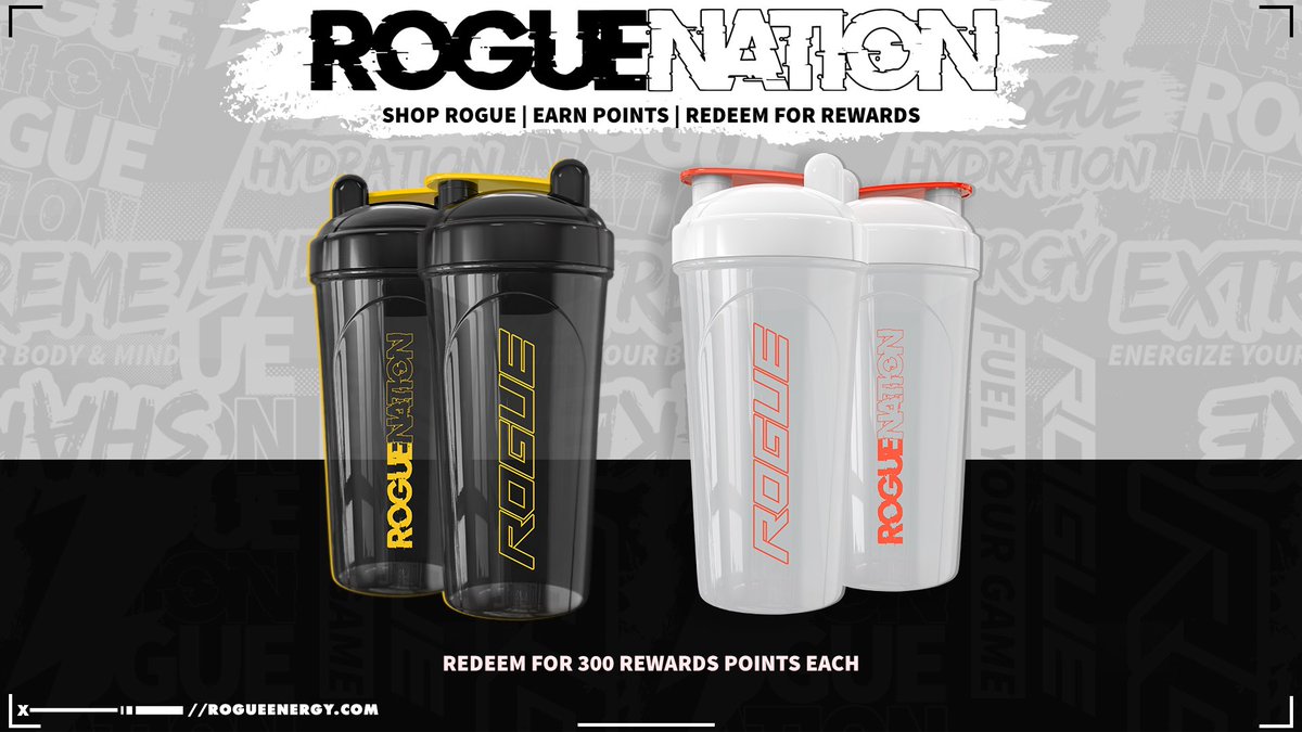 TheRogueEnergy's tweet photo. Our VIP #RogueNation Rewards shakers just hit different. 

https://t.co/2hGZmY30ok https://t.co/2VVzOW9WS9