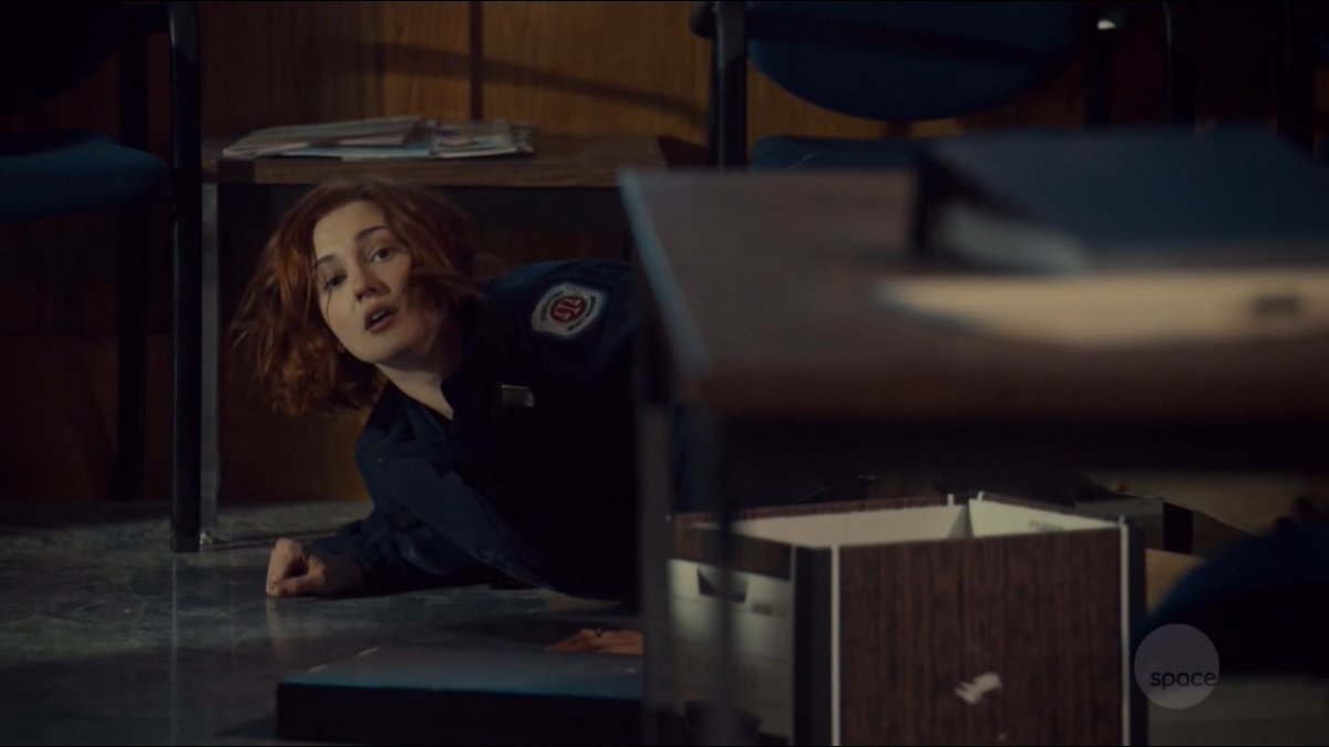 "We did not cover this at the Academy." #WynonnaEarp  #BringWynonnaHome