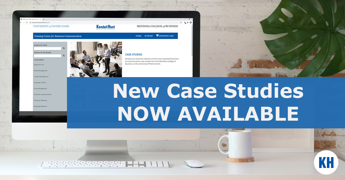 Browse our exclusive collection of the most-requested business &amp; communication case studies from the Mendoza College of Business at <a href="/NotreDame/">University of Notre Dame</a>. bit.ly/3902dDy #CaseStudy