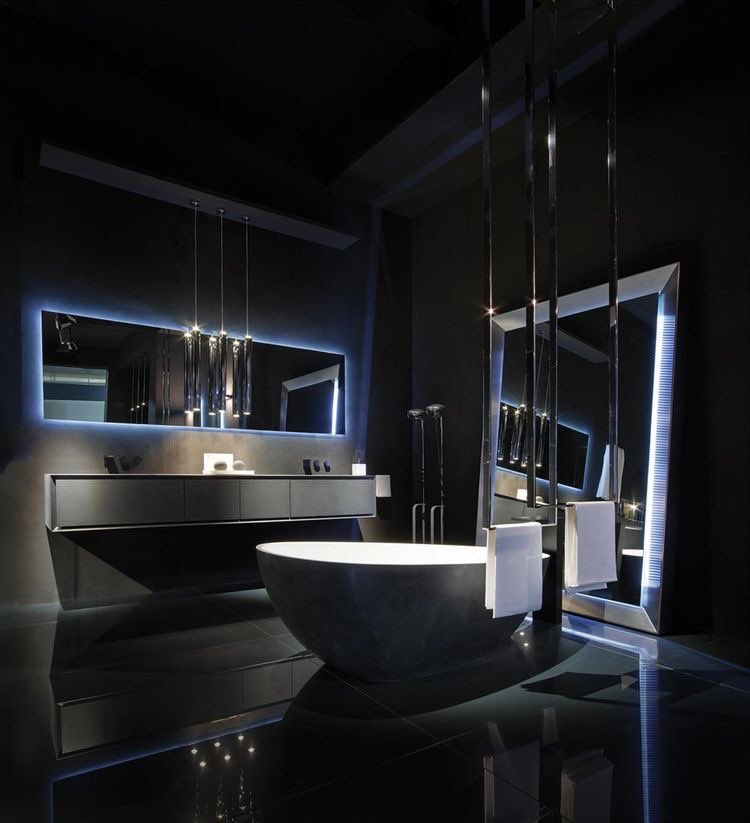barndominium_us's tweet photo. Dark interior once again for the win https://t.co/72MYglfNtI