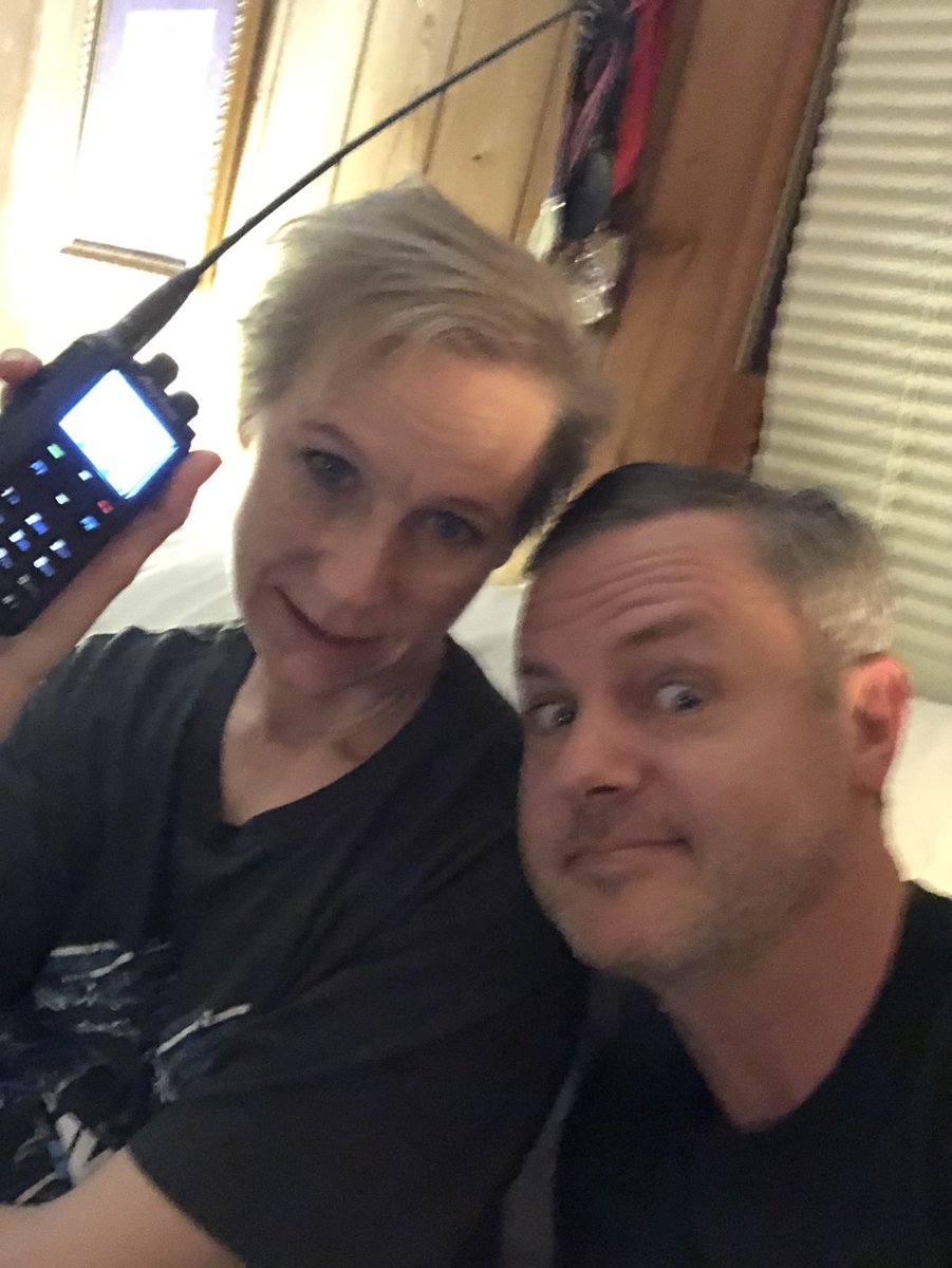 joedom's tweet photo. Our FCARC net control tonight was my YL - Mrs D (KI4HHI) 💃🏼❤️🙌🏻 #hamradio #ylrl #hamchicksrule https://t.co/HrZlGc3wgF