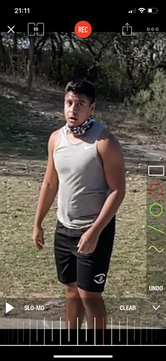 CoachSantiago54's tweet photo. The look on his face after hitting a new PR in practice ๐๐๐ฝ
#FocusOnFootwork
#TwoSecondBurst
@CoachRitcheyFB https://t.co/KNdYj4t5Of