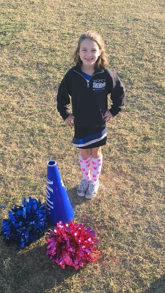 marywalters0312's tweet photo. Tomorrow this girl starts her first ever school team tryout process! Hoping to have a Cub cheerleader on Friday!! #cubcheer #becausecubs https://t.co/YKer9owJ8V