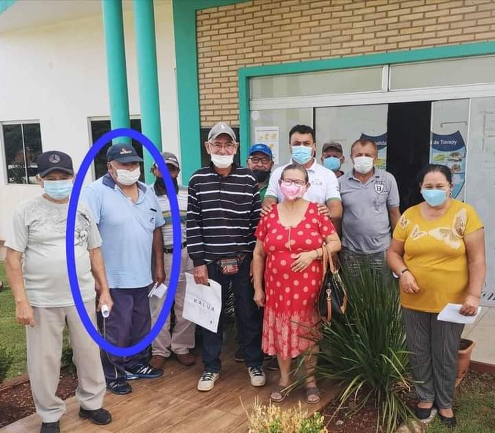 DespertarJuven2's tweet photo. #TAVAPY|El señor de la foto es Marino Bogado Samudio 68 años de edad estaba feliz porqué ayer cobró su tercera edad en la Municipalidad de Tavapy, hoy falleció a raiz de un infarto fulminante.
Será recordado por ser un señor trabajador, 🙏.#Portal CDE https://t.co/EgYzDQIA9B