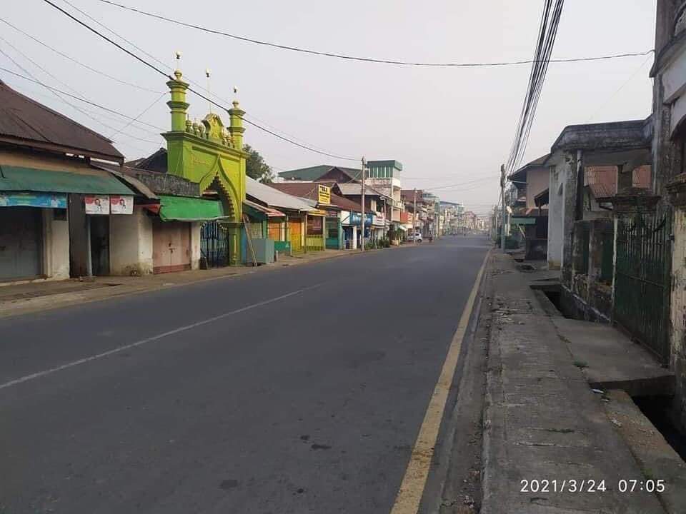 Today Silent Strike in Myanmar on 24 Match 2021.

#WhatsHappeninglnMyanmar 
#SilentStrike 
#Mar24Coup