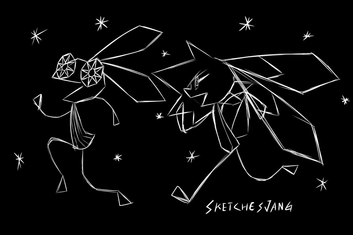 sketchesJang's tweet photo. I Draw Vibri and Zoe in that Vib-ribbon style

#OC
#originalcharacter
#minimalist
#digitalart
#vectorlines
#blackandwhite https://t.co/YDRKV4j1pU