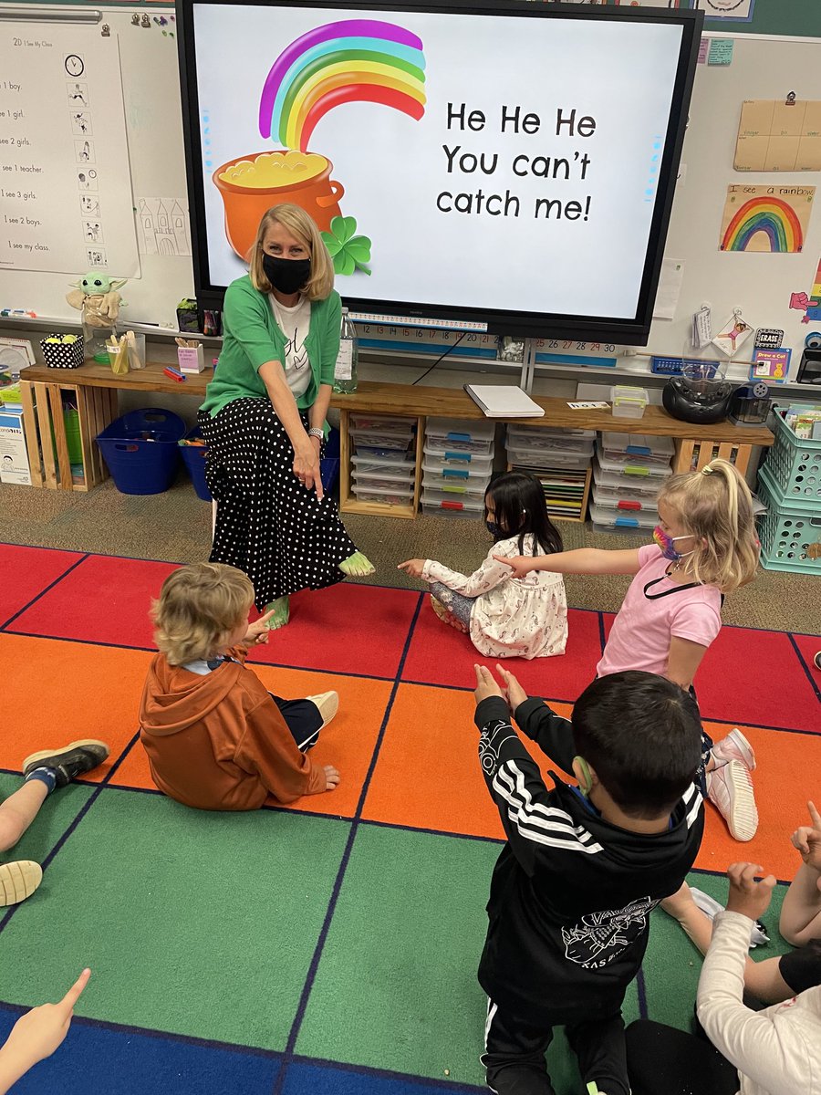 MrsAGCISD's tweet photo. Oh, that silly Leprechaun came back this year and tricked this teacher once again! My feet are now green! Hopefully our Leprechaun traps will catch him. 🍀@EarlyGcisd @HESRegalEagle #problemsolvers #littlethinkers #hessoars https://t.co/DJUZIlqhFL