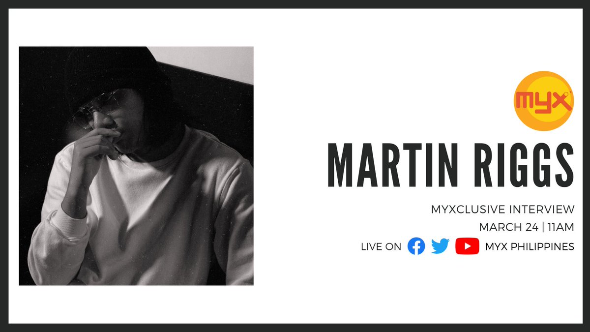 See ya in a bit! Thanks for having me, <a href="/MYXphilippines/">MYX Philippines</a>!

Thanks, <a href="/OCRecordsPH/">O/C Records</a>! Suhled.

#UmagaNiMartinRiggs #UmagaNatin