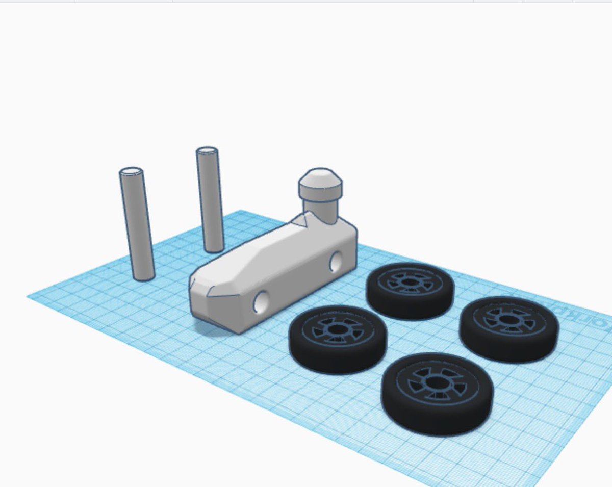 HighDeeGee's tweet photo. Build a balloon racer with Tinkercad and fusion 360... #Tinkercad #3dprinting https://t.co/mIFsbD4NA9
