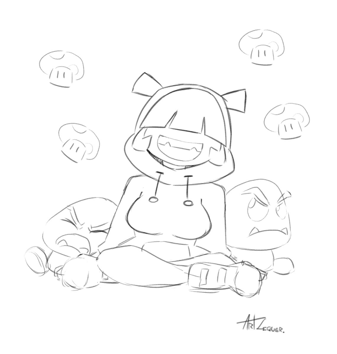 D_DARTZ3Q's tweet photo. Goomba time! saluditos a @SL6427 - #sketch #sketchbook #sketches #sketching #draw #drawings #fanart #fanarts #digitalart #digitalartwork #DigitalArtist #artistsontwitter #goombagal #mario #videojuegos #videogames #dibujo #dibujos #boceto https://t.co/uRwQrMdkZP