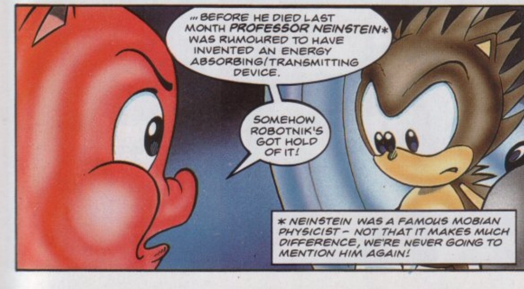 Fleetway Sonic the Comic Appreciation n No Context on Twitter