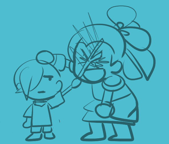 Little LoS Doodles Feat. Casimir/Scissors 