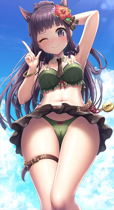 カスミかわいい😊 