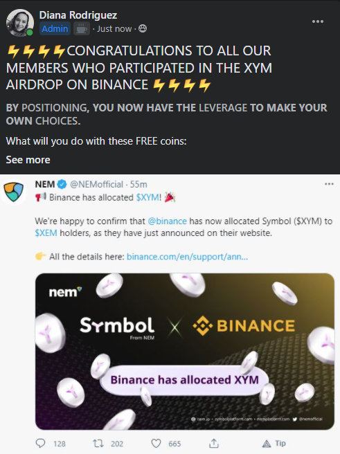 nanicrypto's tweet photo. At Digital Wealth Protection we are helping people to position themselves and earn FREE crypto via airdrops. Do you know how to participate in the #crypto #airdrops? Come and join us to "learn and earn"

https://t.co/y3rwacQyF0

#CryptoNews #cryptocurrency $BTC #ETH #Bitcoin https://t.co/HJX1P8rRt7