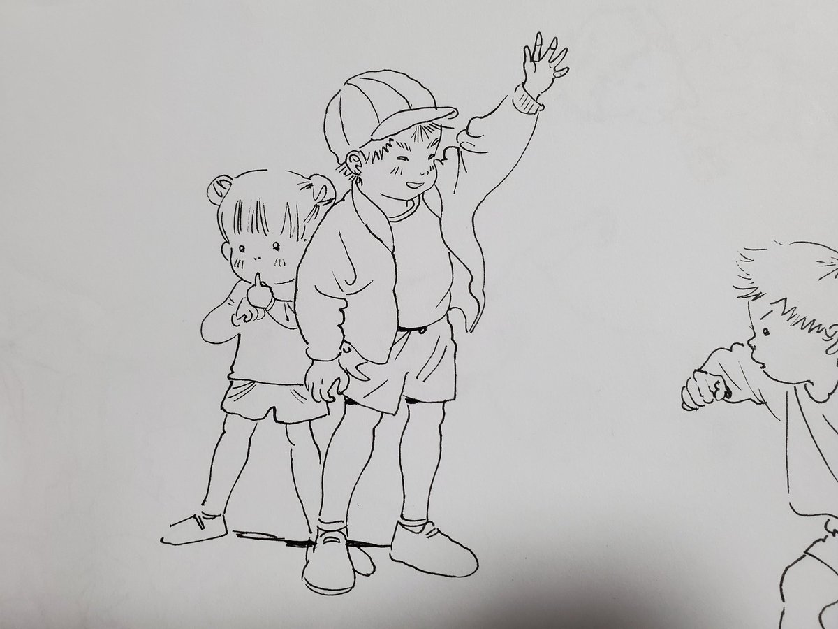 ワンポーズに毎回試行錯誤して、線の表情もしっくりこなくてやり直すこと何度も何度も。それが面倒だけど楽しいよね😄
たまーに適当に描いたポーズが最高だったりするとすごく嬉しい 