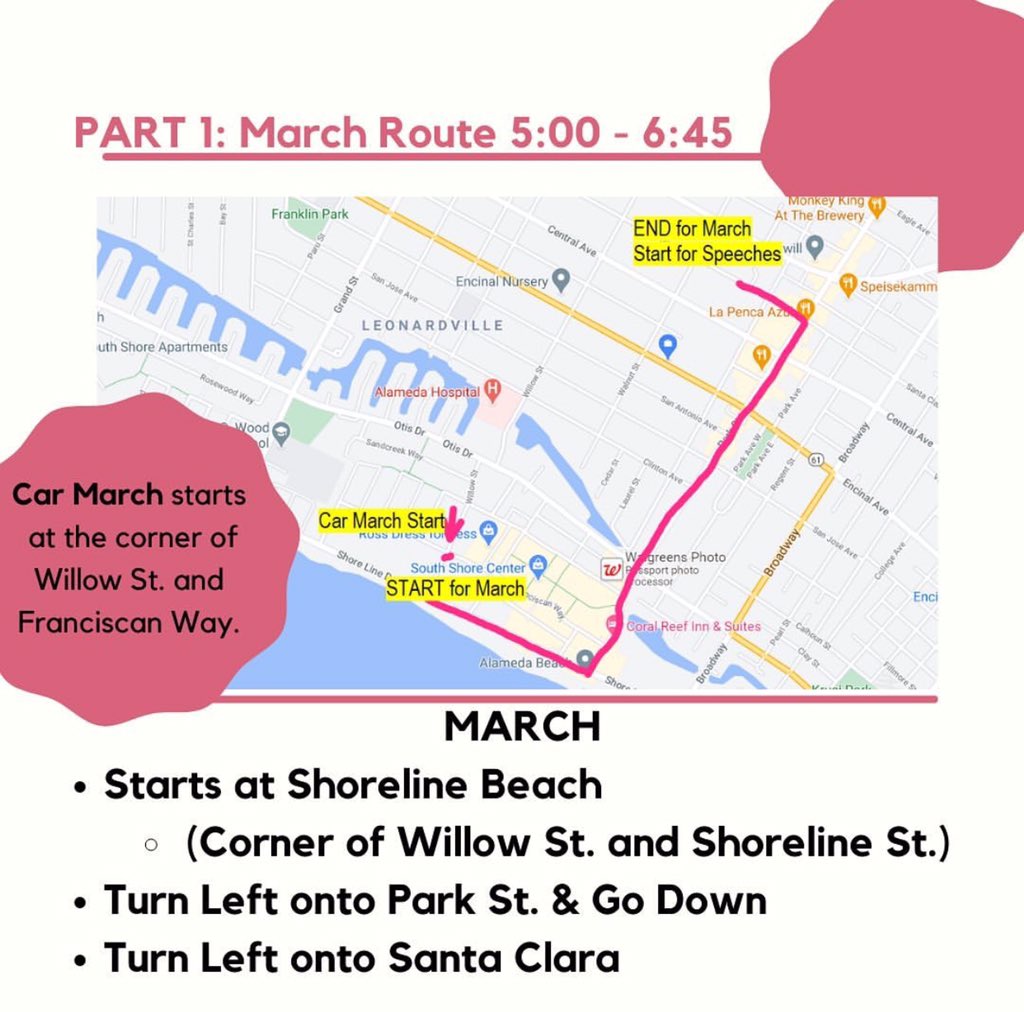 YAOAlameda's tweet photo. Our Asian Solidarity March is Tomorrow!!! 💖💖💖Come and attend at least one of the events to show solidarity with the Asian community. The March is at 5 and the Speeches are at 7. More details about the time, route, and demands in the post. Our full demands are in our bio. 💖 https://t.co/nhrZsNoS9O