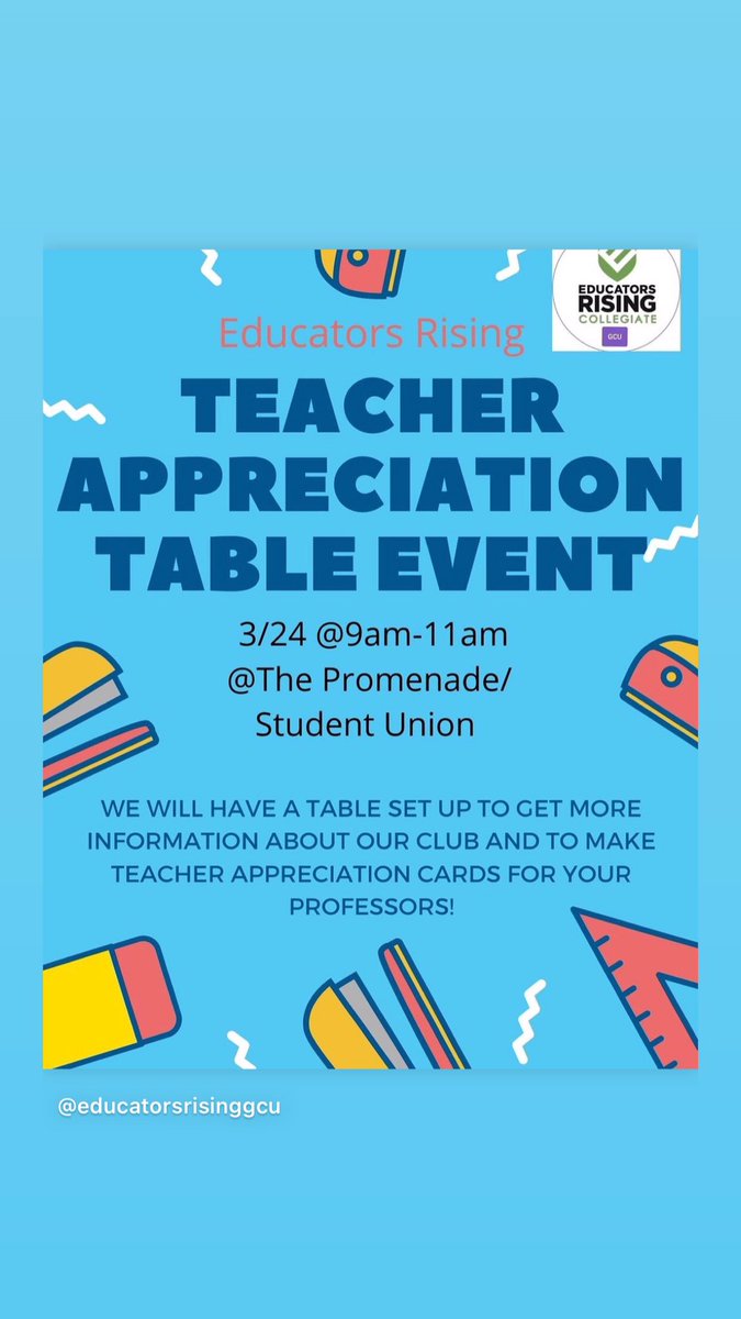 GCUEducators's tweet image. 