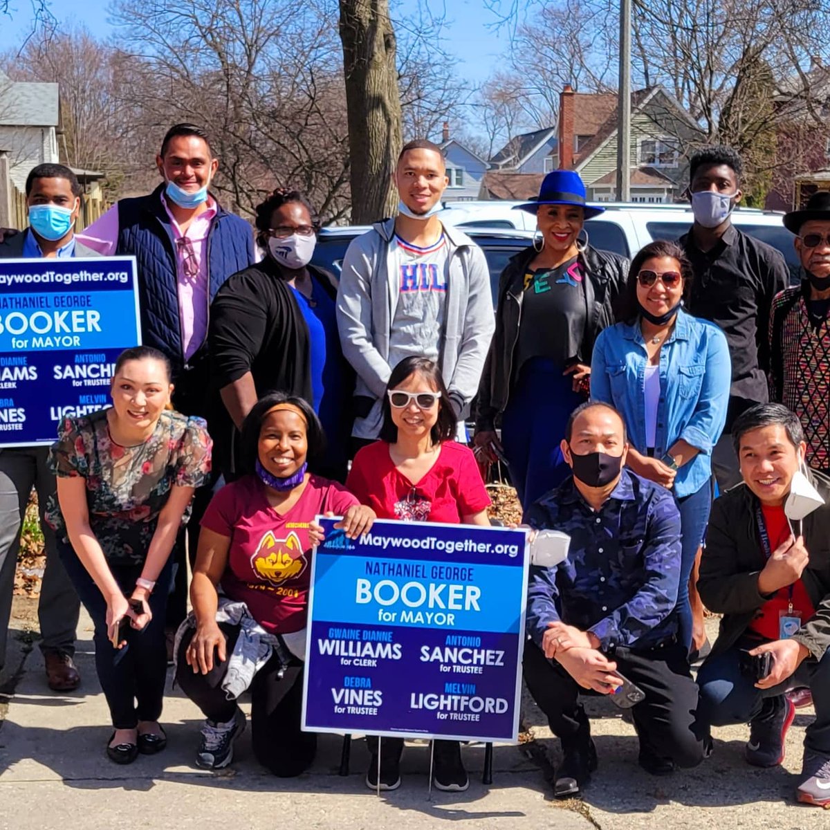 Mayor Nathaniel George Booker tweet media