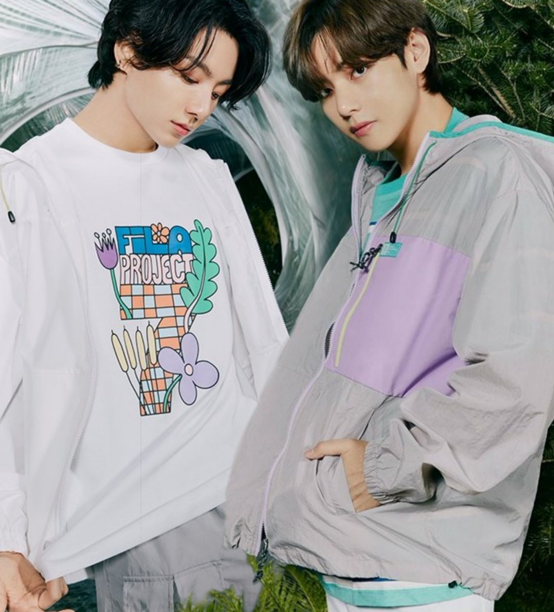 taekookfolder's tweet photo. So much beauty and perfection from models taekook🌿 https://t.co/lqJvtWflNL