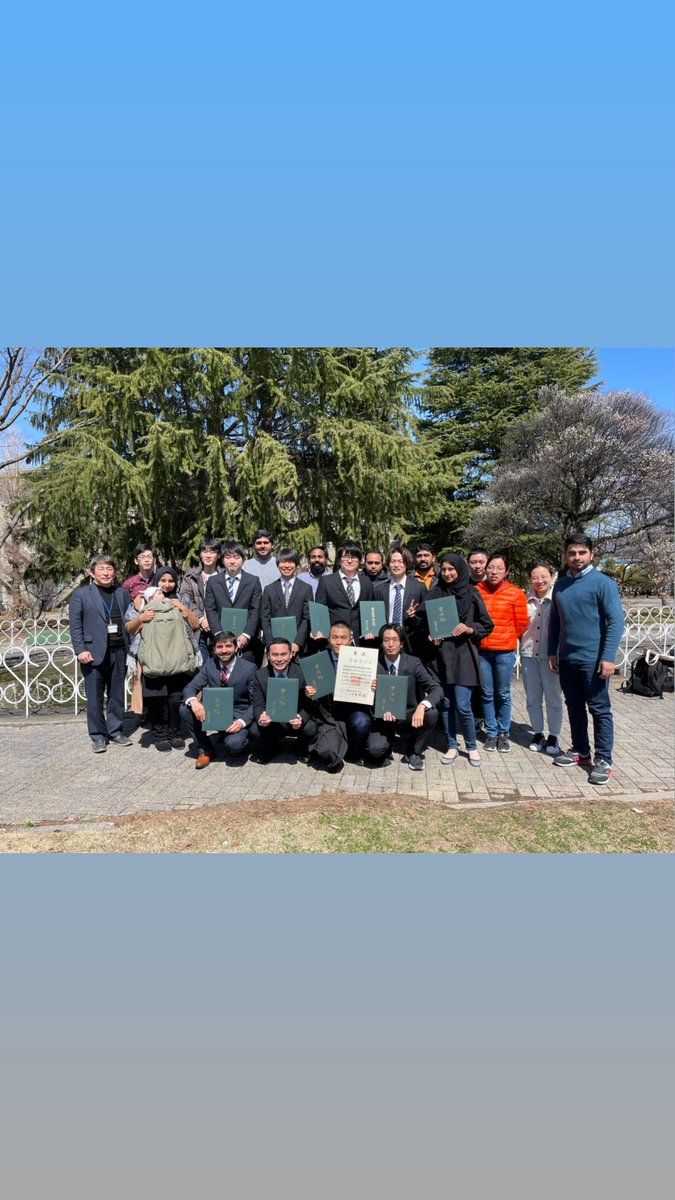 Congratulations on your graduation.  2 doctors, 6 masters, 5 bachelors.