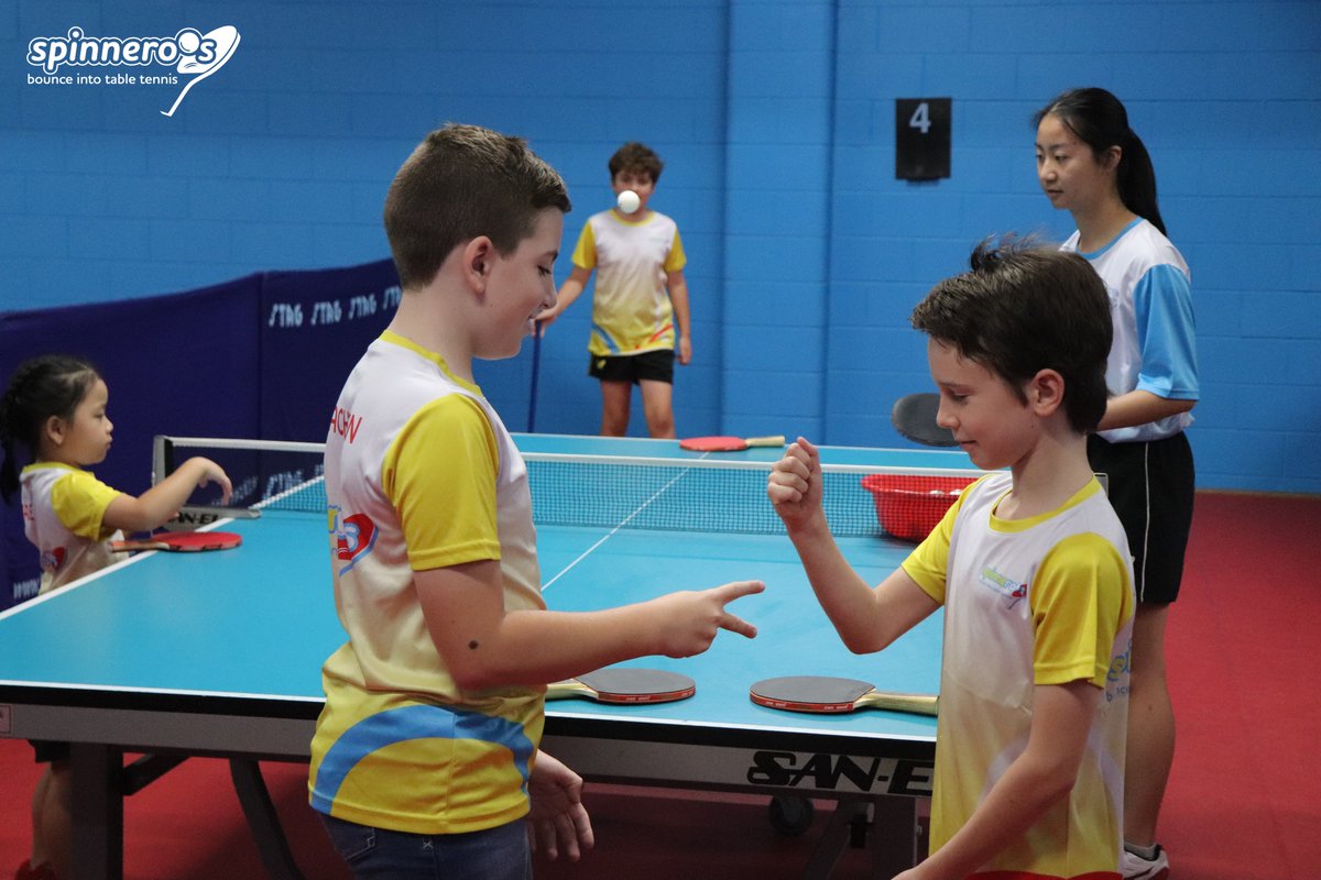 TableTennisAus's tweet photo. Spinneroos is a great opportunity to make new friends, learn new skills π and have a great time! Registrations are now open for #Spinneroos in school term 2, donβt miss out! Sign up here π https://t.co/yOZMBgFXjd
#SportingSchools https://t.co/fxQUQDbtb8