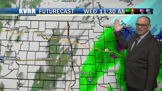 Parts of Minnesota will start Wednesday with a Wintry Mix. Watch the video forecast: https://t.co/O82KnnJshx https://t.co/1IRwf1n2D6