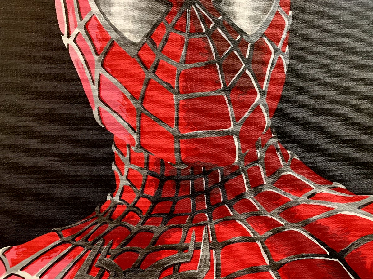 LEACMX's tweet photo. Classi Súper Portraits Spidy 50x70cm #marvel #spiderman #comics https://t.co/wznjz7ecCn