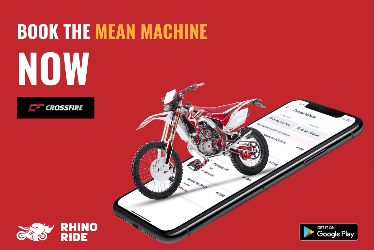 RideRhino's tweet image. Travel like the beast that you are. Book the mean machine NOW. 

#CrossFire #RhinoRide #ExploreWithFreedom