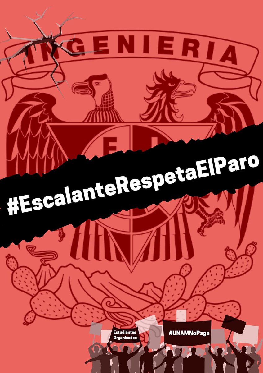 Lalechuga98's tweet photo. #EscalanteRespetaElParo 
#LaFiNoMeRespalda 
#UNAMnoPaga
#CienciasUNAMNoPaga
#UNAMnoPaga https://t.co/yBoOmWDOGi