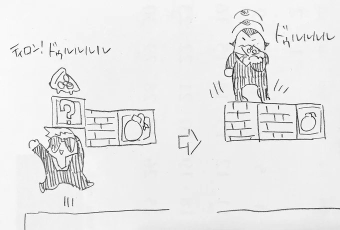 これは謎落書き 