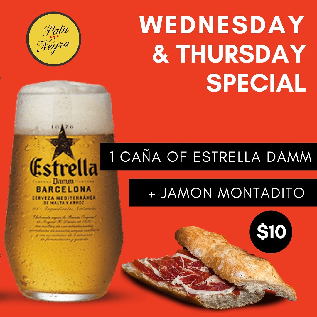 DeliSpanish's tweet photo. Wednesdays and Thursdays just got better! https://t.co/xfDNsyla7y
