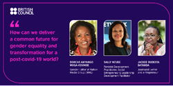 ke_British's tweet photo. 'Your creativity alone is the capital.' Did you catch our event with @DorcasOdumbe, @SallyNcube &amp; @JackeeBatanda last week? Hear their great advice to entrepreneurs here:
https://t.co/7k1pZcxJvB 

#AGILE2021   
#DISCOVER2021  
#GlobalGenderEquality  
#Womenshistorymonth https://t.co/h9dUIDqLm2