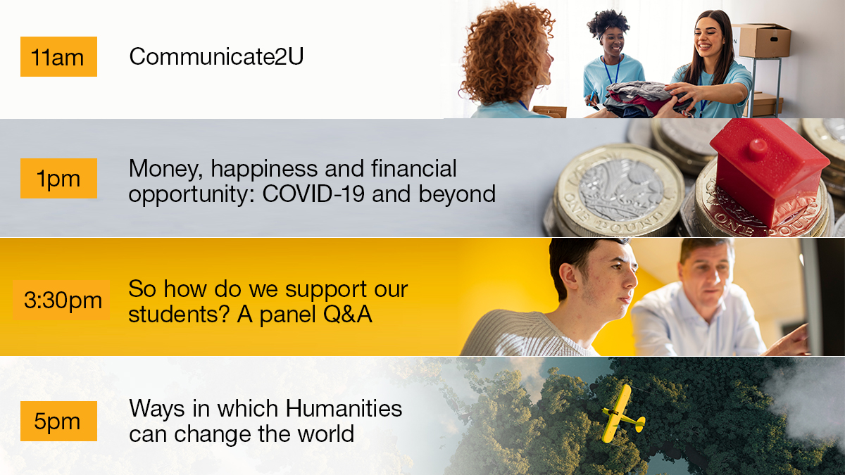 LondonCU's tweet photo. It’s day two of our Experience Your Future event – here are the featured sessions you can attend.
 
Register here:
https://t.co/3aovgavho9 https://t.co/jT6509cM9R