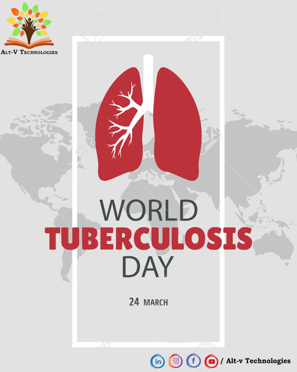 tech_altv's tweet photo. " THE BIGGEST DISEASE TODAY IS NOT LEPROSY OR TUBERCULOSIS, BUT RATHER THE FEELING OF BEING UNWANTED "
                  - Mother Teresa
👨‍👩‍👧‍👦 We ALT-V Technologies are aware to remember today as "World Tuberculosis Day" 🌎
Regards,
@tech_altv
#WorldTuberculosisDay #awareness https://t.co/tXCV71GkA5
