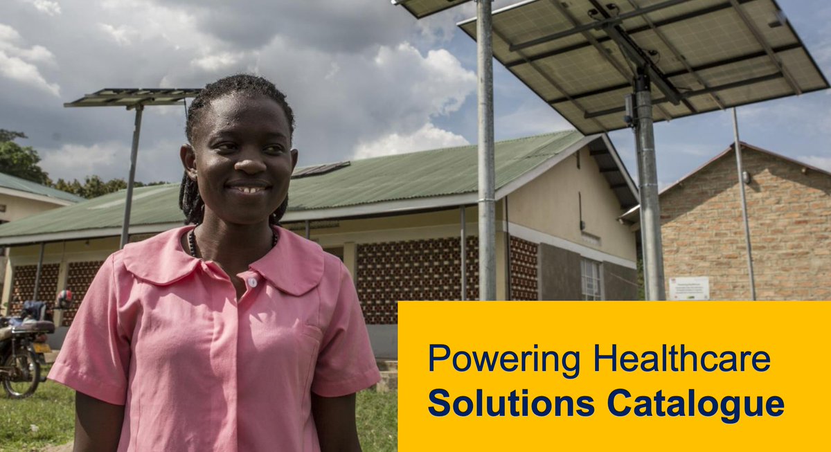 SEforALLorg's tweet photo. ⚡A 🆕 updated version of the #PoweringHealthcare catalogue is now available!⚡

Are you an #energy solution provider with track record of working with the health sector? Check to see if you're qualified to be featured→https://t.co/WpXomfuhxe https://t.co/qKhfJGKg23